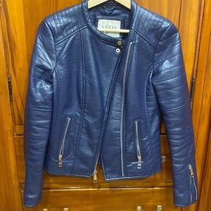 COPY - Guess leather moto jacket xs